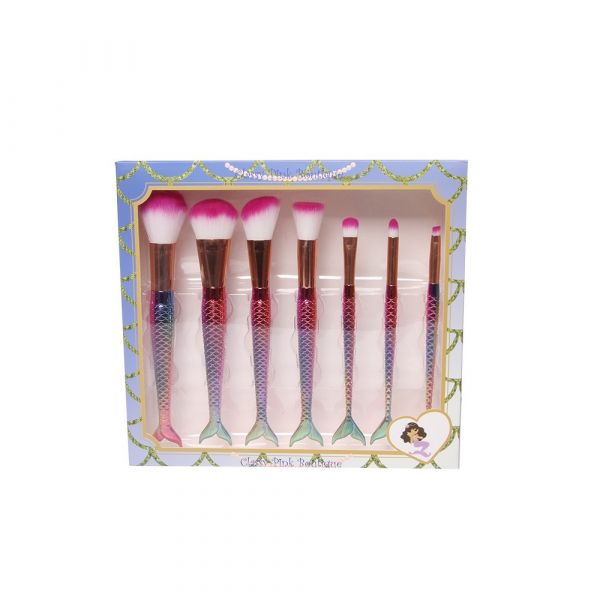 Kit Pincel Sereia 7 Peças