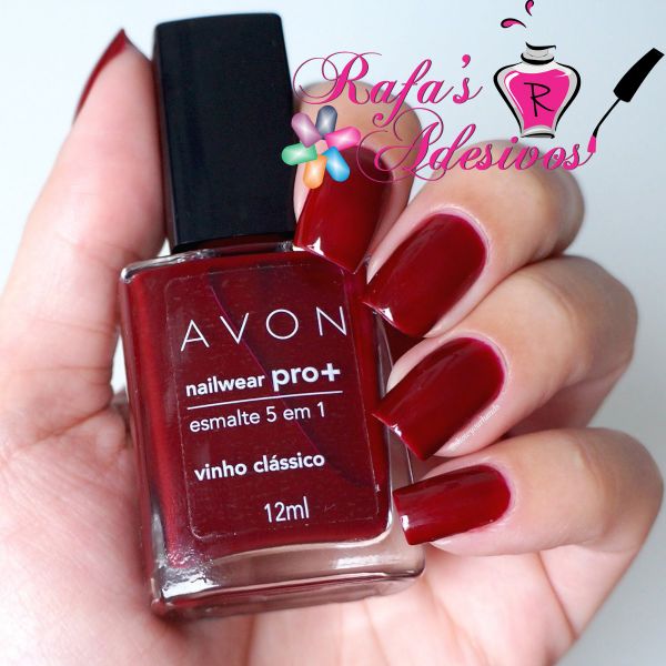 Kit 03 Esmaltes Nailwear Pro+ 5 Em 1 Avon