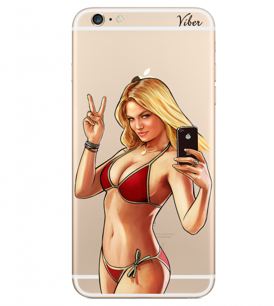Capa de Silicone Garota GTA #0521