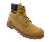 Bota Coturno Caterpillar Couro Caramelo