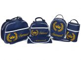 kit bolsa maternidade-bebe personalizado 5 peças