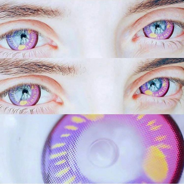 .Coscon Anime Eyes - Violet - 14.5mm