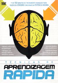 Técnicas de Aprendizagem Rápida box com 3 DVDs