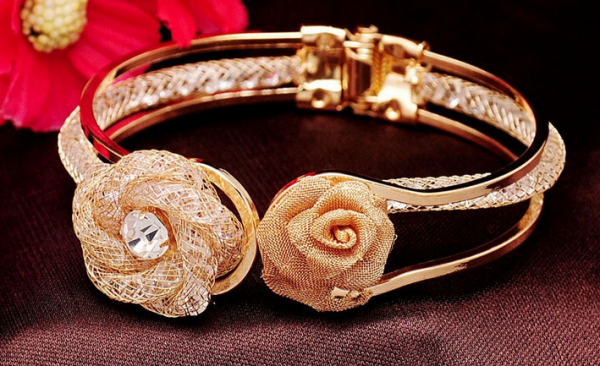 Bracelete flor ref. 0012