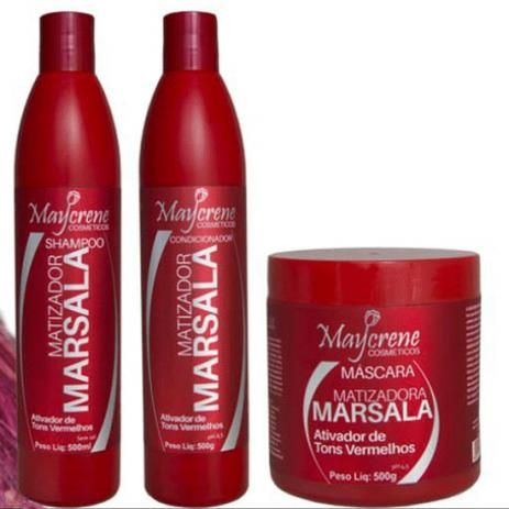 Kit Matizador Marsala - Maycrene