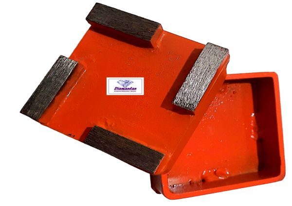 Cubo Diamantado Pisos Industriais Grão 60