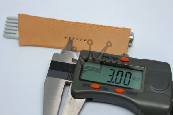 Kit Cinzel 3,0mm - Furo Diamante - Jogo 4pç