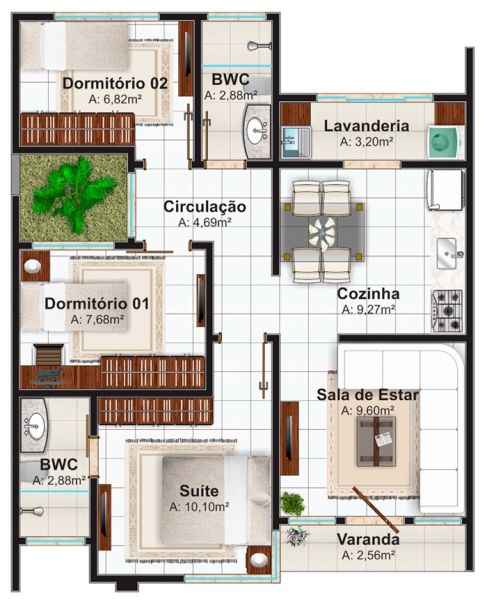 PLANTA DE IMOVEL