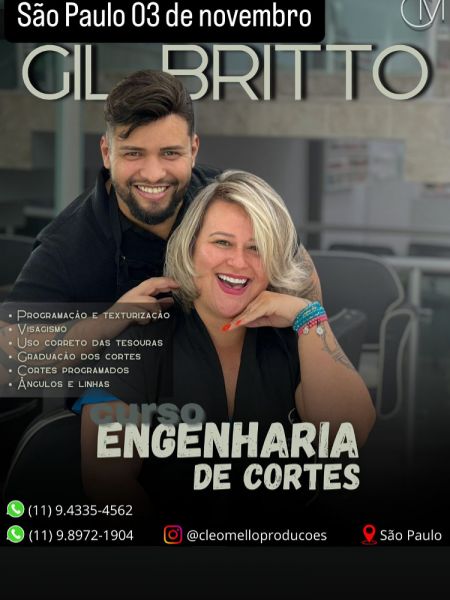 Curso de corte com Gil Brito