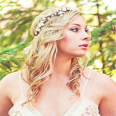 Bandanas/Tiaras ( Tecido ) - Casamento/Diário/Casual #03066820