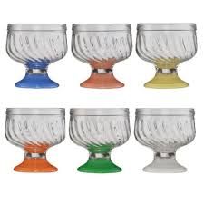 JG DE TAÇAS P/ SOBREMESA C/6