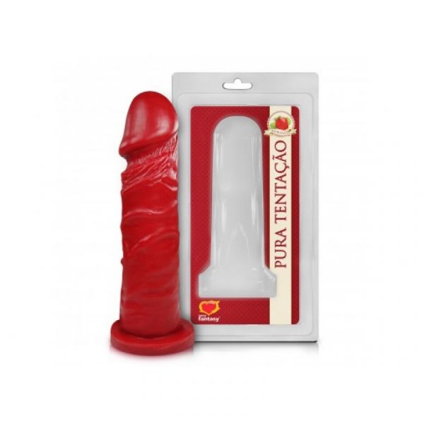 Prótese sem Vibro Frutada Morango