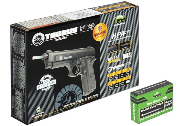 Pistola Airsoft Spring Taurus PT92 Slide