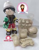 Boneco estilo russo modeladores