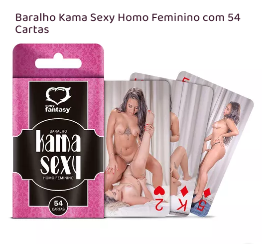 BARALHO KAMA SEXY HOMO FEMININO