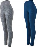 KIT 2 Leggings Montaria Suplex Cós Alto