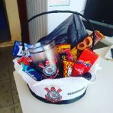 Cesta do Corinthians chocolate
