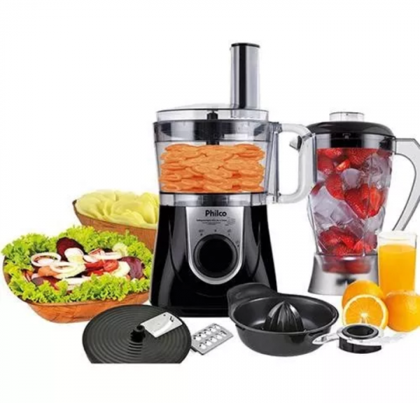 Multiprocessador e Liquidificador 3 em 1 Philco Citrus 800W