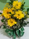Vaso com Gerberas