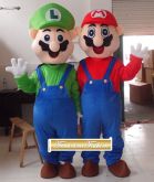 Mário e Luigi Mascote