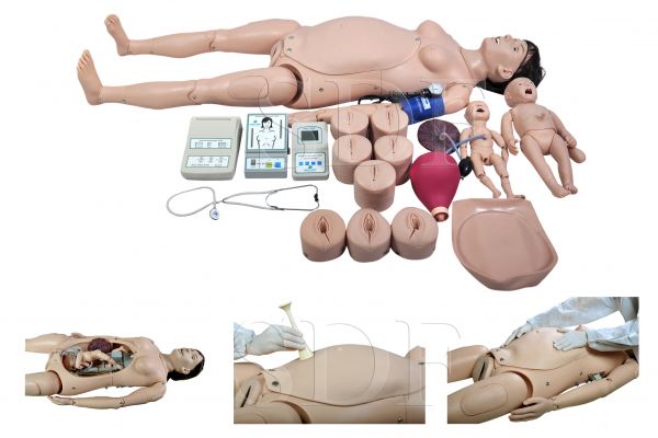 Simulador de Parto Avançado Aut. com Módulo de Simulação de Emerg.a Parturiente e ao Bebê-CS-SD-4014