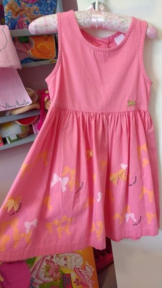 Vestido Alphabeto Rosa