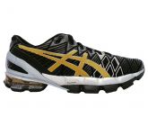 Tênis Asics Gel Kinsei 5 Preto e Dourado ( replica )