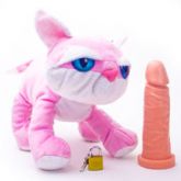 Pelucia gatinha porta protese