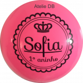 Kit com 20 bolas de vinil Personalizadas