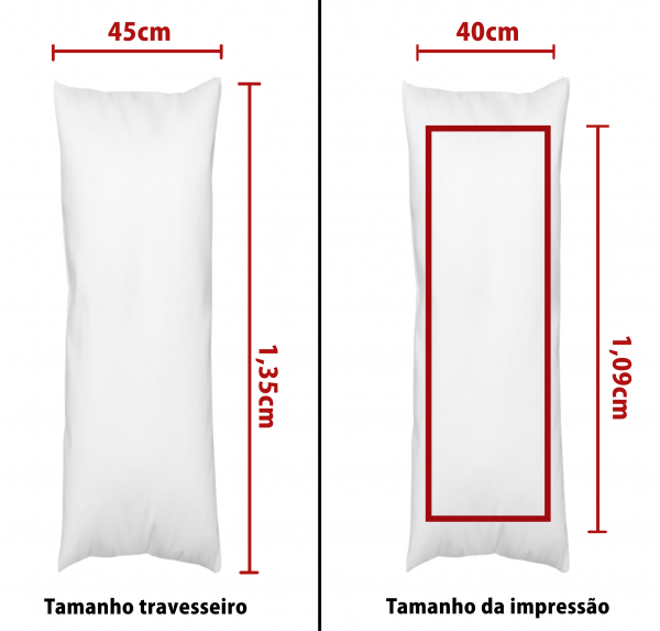 .Dakimakura (Travesseiro) - Ram/Rem - Re:Zero