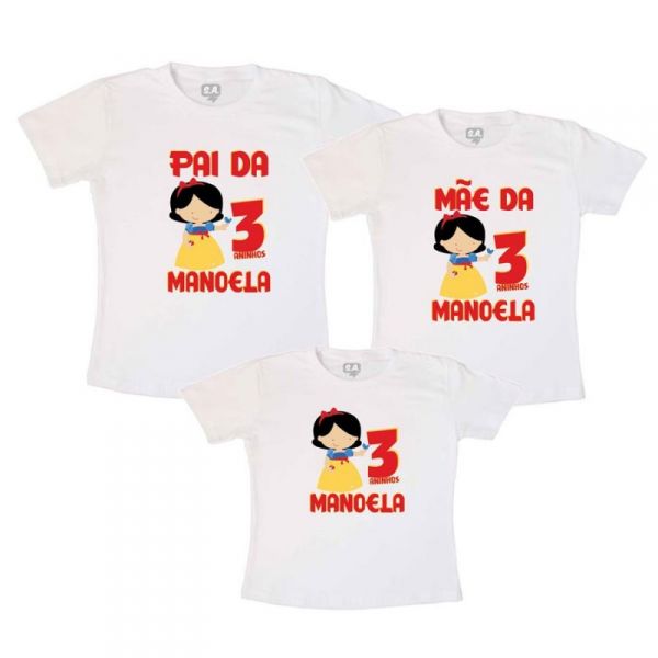 PROMOÇÃO - 3 CAMISAS PERSONALIZADAS
