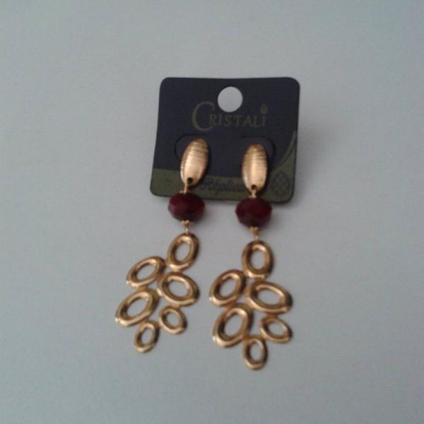 Brinco banhado a ouro