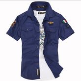 Moda Luxo: Camisa em Algodão. Frete Grátis.