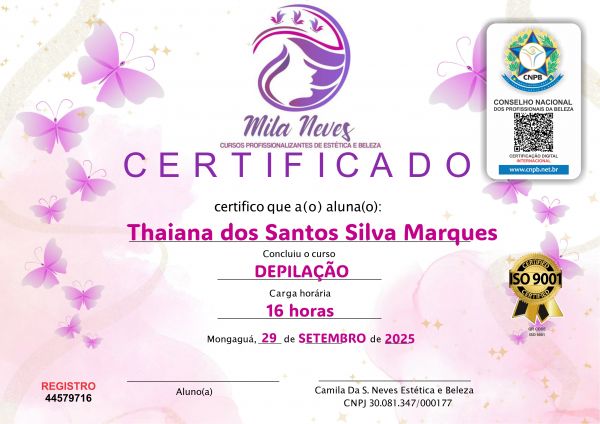 THAIANA DOS SANTOS SILVA MARQUES