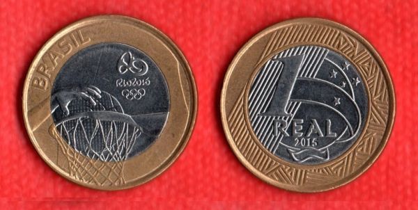 OLP566/1 - Moeda Olimpica  BASQUETE