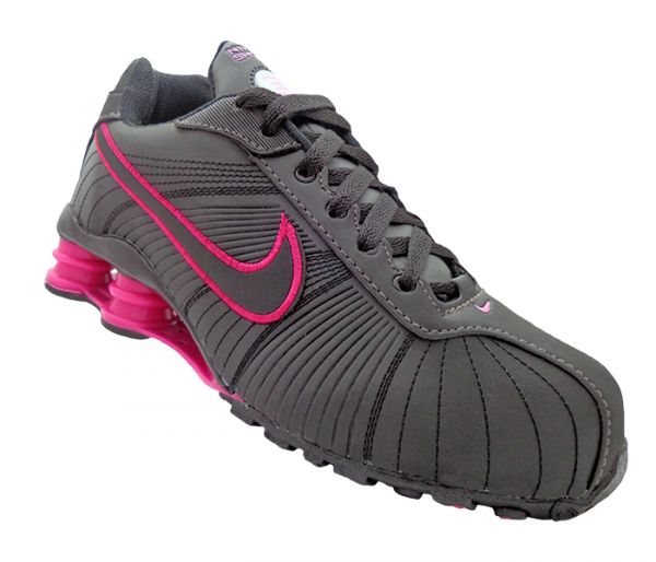 Tênis Nike Shox Turbo V Preto e Rosa