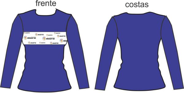 Babylook Fitness manga longa 2, 4, 6, 8