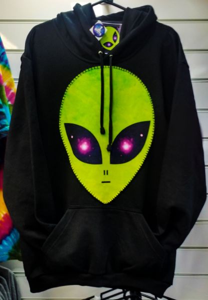 Moletom Preto Alien Nebuloso