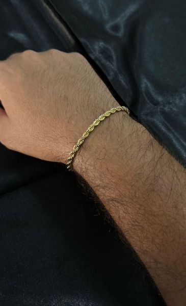 *pulseira masculina de aço inoxidável*