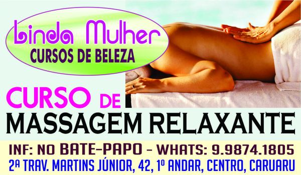 massagem relaxante