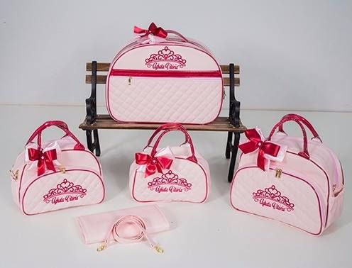 Kit de Bolsas de Maternidade Personalizadas 6 Peças