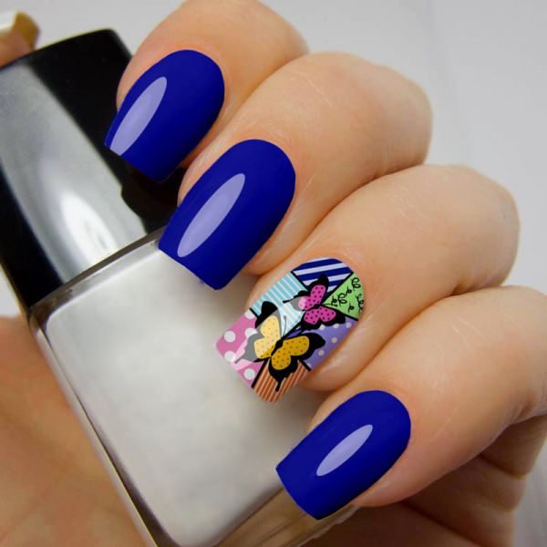 Películas e Adesivos para Unhas Mod. Variante de Cores Cód.V-080