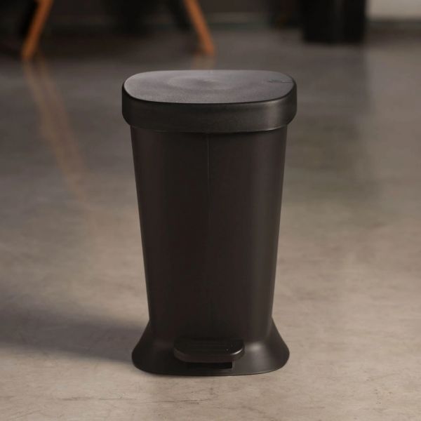 Lixeira Coza New Square 5 Litros Preto