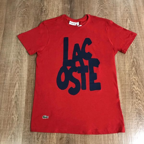 Camiseta Lacoste original Vermelha