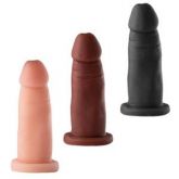 PRÓTESE MACIÇA 9 X 2,5CM - nas cores NATURAL E CHOCOLATE
