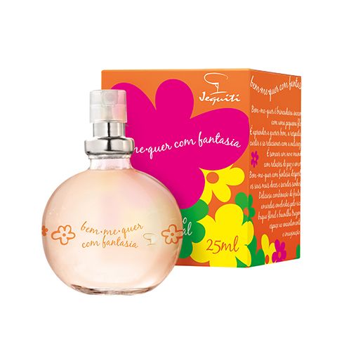Colônia Desodorante Feminina Bem-me-Quer com Fantasia, 25ml