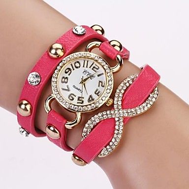 Relógio Quartz, Resistente, Pulseira de Couro. Frete Grátis.