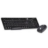 TECLADO E MOUSE SEM FIO K-W600BK C3T