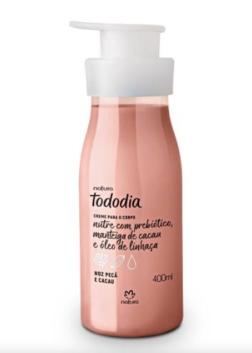 Creme Nutritivo Desodorante para o Corpo Noz Pecã e Cacau Tododia