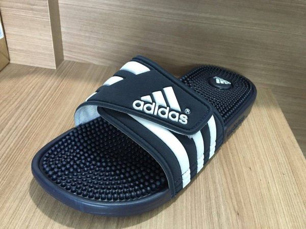 chinelo adidas adissage azul